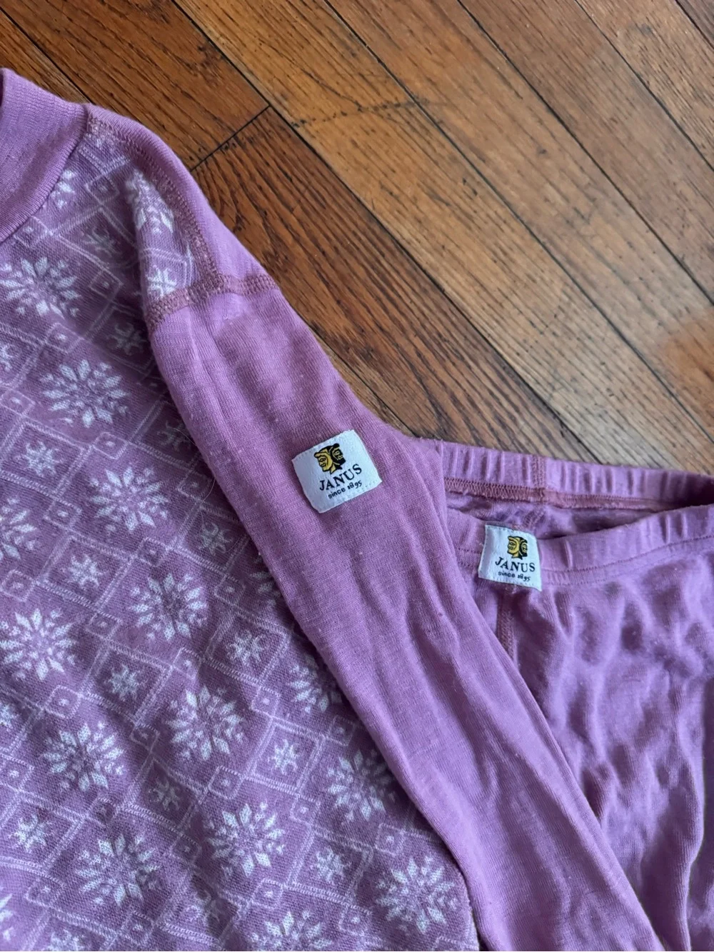 Janus Norway merino wool girls Matching Set